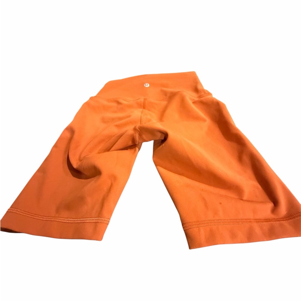 lululemon athletica Bright Orange Leggings